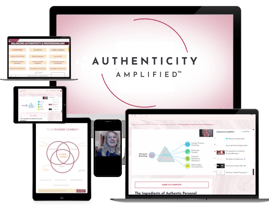 What you'll get inside Authenticity Amplified