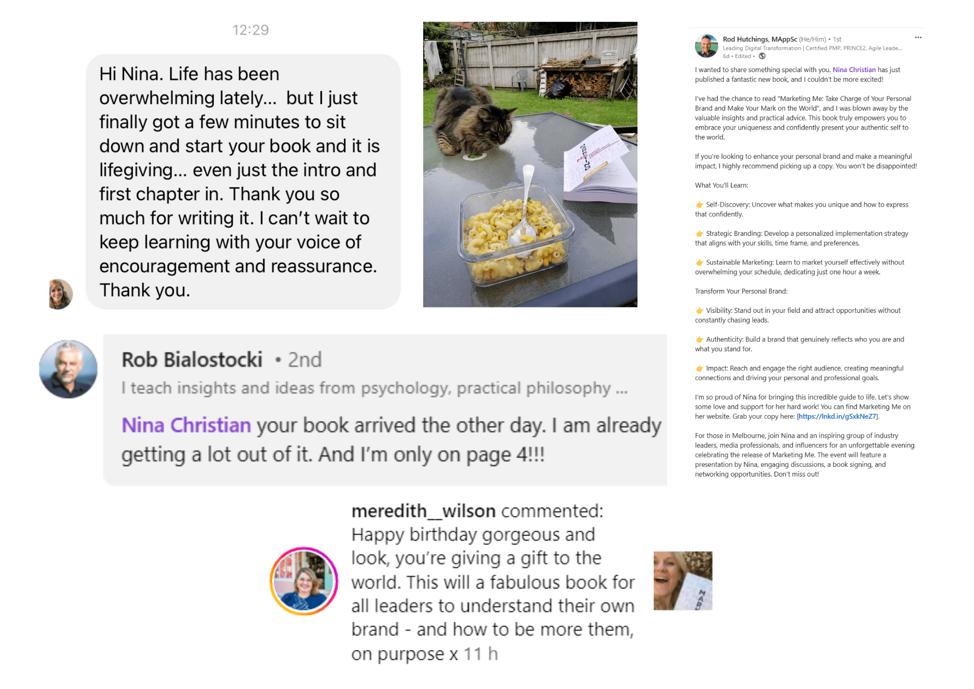 Reader reviews of Marketing Me